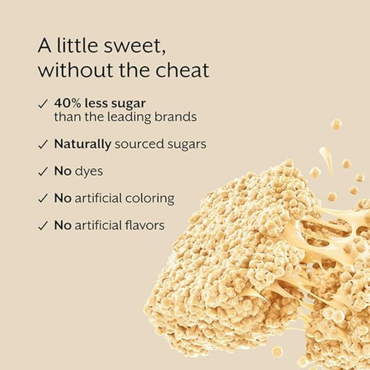 ProMix Nutrition Protein Puff Bars, 12-Pack - Madagascar Vanilla - Marshmallow Crispy Treat - Great Tasting & Healthy On The Go Snack - High Protein & Low Calorie - Non-GMO & Free From Gluten, Soy, & Corn.