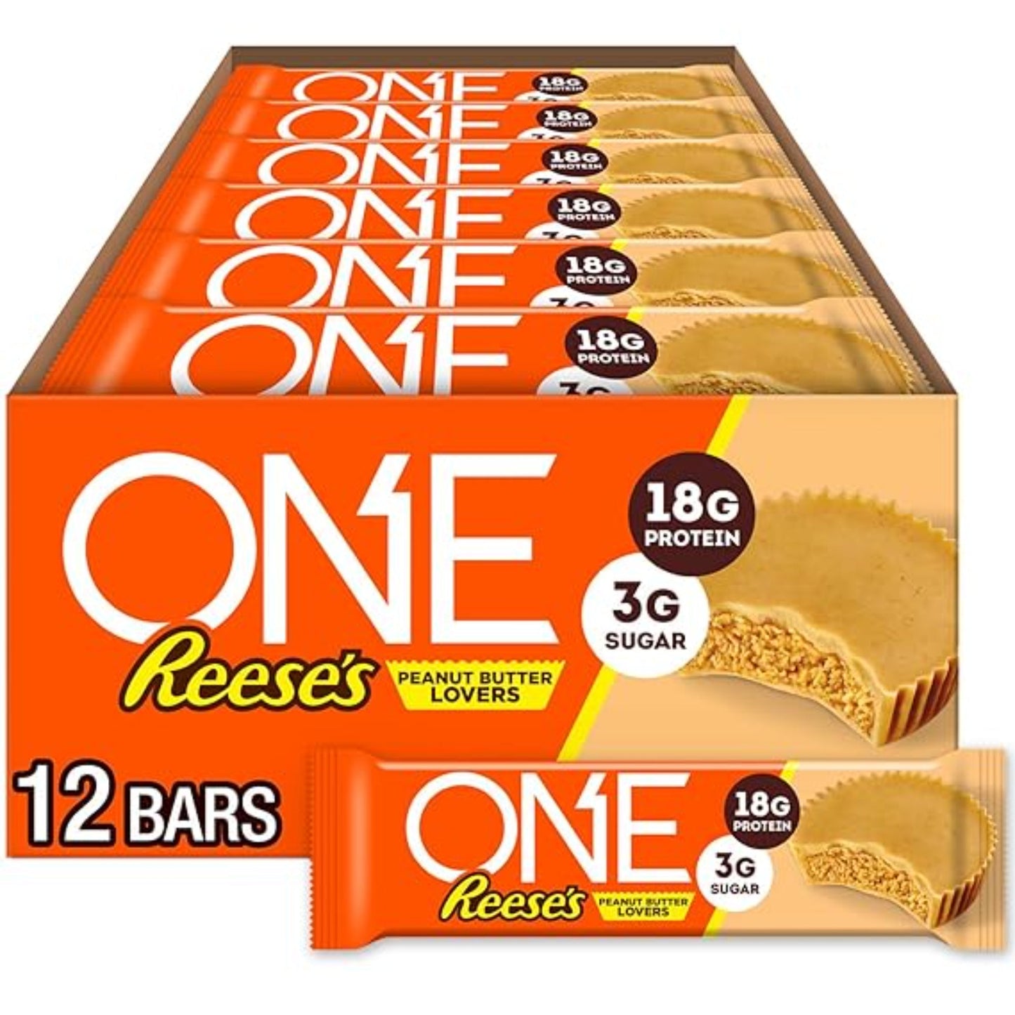 ONE Protein Bars, Reese's Peanut (12 Count)