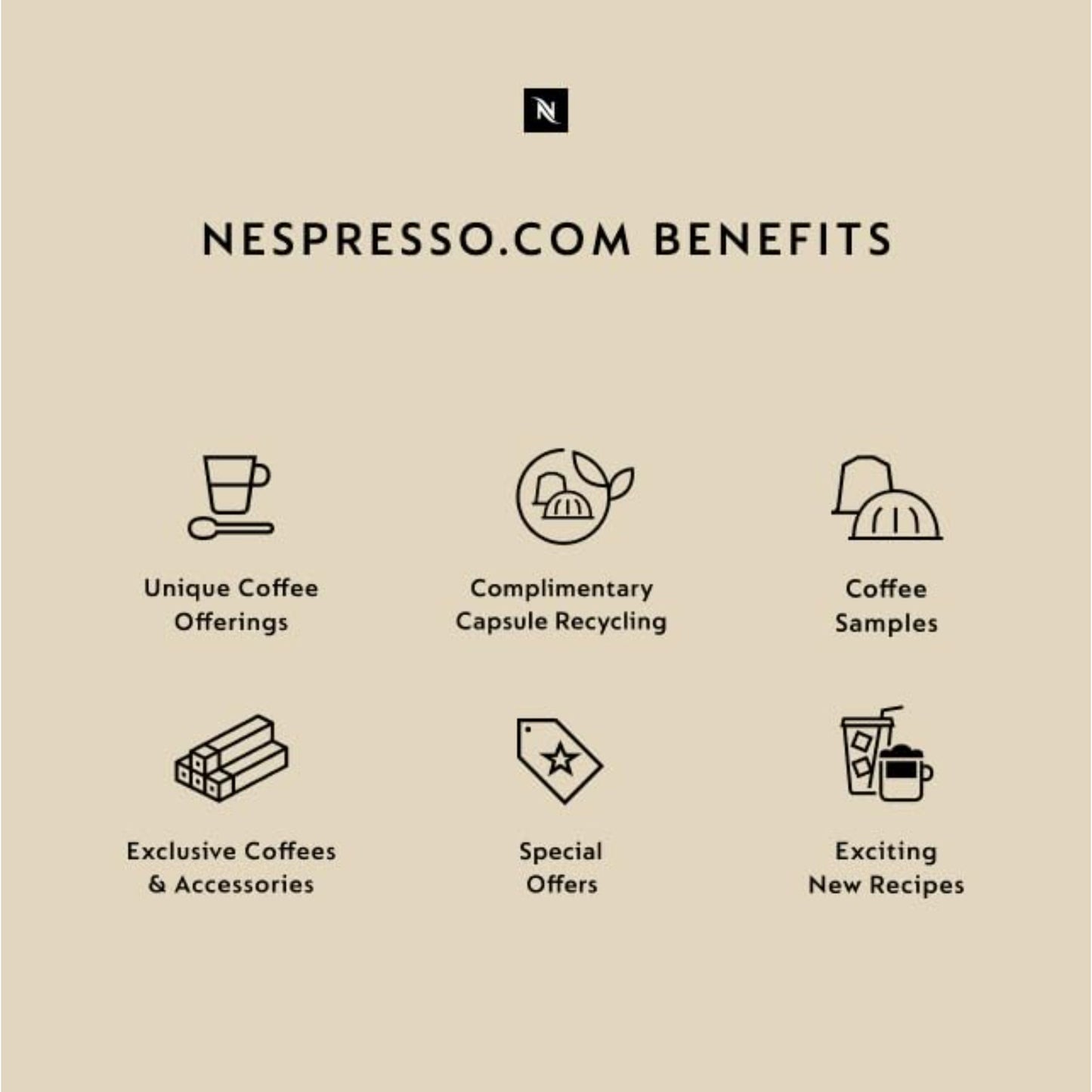 Nespresso Capsules Vertuo, Melozio Decaffeinato, Medium Roast Espresso, 30-Count Coffee Pods, Brews 7.8 oz.