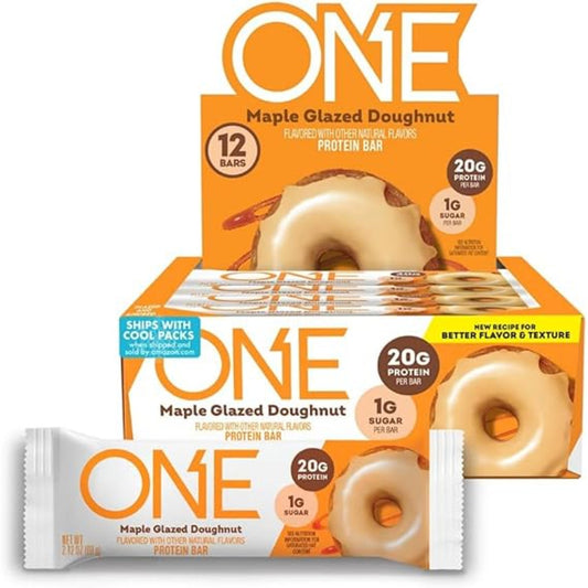 ONE Protein Bars, Maple Glazed Doughnut (12 Count)