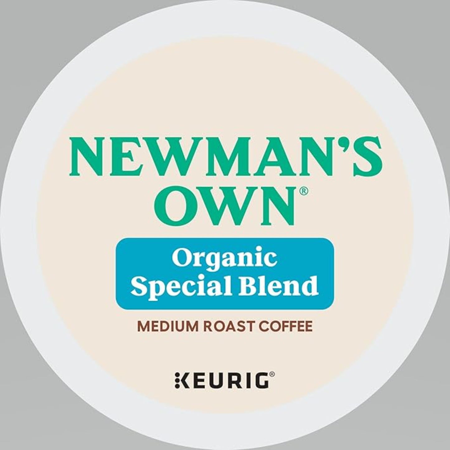 Newman's Own Organics Special Blend Keurig Single-Serve K-Cup Pods, Medium Roast Coffee, 96 Count